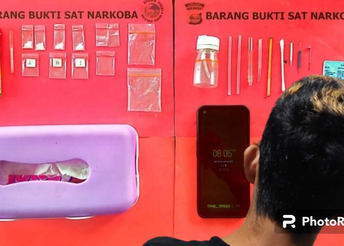 Demi Uang dan Pakai Sabu Gratis, Pemuda di Talang Padang Pilih Jadi Pengedar