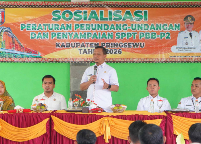 Bupati Pringsewu Sosialisasikan Perda Pajak dan Retribusi Daerah, Dorong Peningkatan PAD