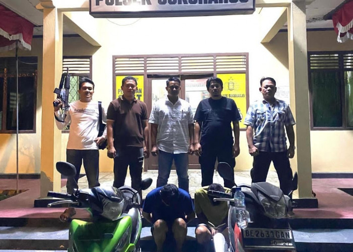 Motor Petani Dicuri Saat Panen Kelapa, Dua Terduga Pelaku Curanmor Ditangkap