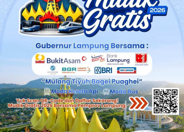 Jangan Sampai Ketinggalan Program Mudik Gratis Pemprov Lampung, Sediakan 1.800 Tiket, Berangkat 16 Maret