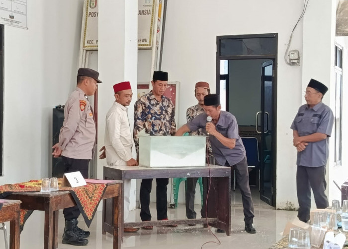 Polres Pringsewu Kawal Penetapan Calon di 59 Pekon