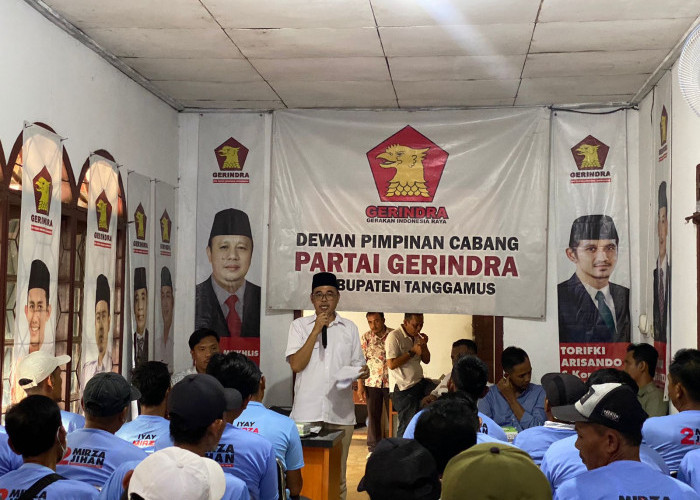 Amankan Suara Mirza-Jihan dan Saleh-Agus, Gerindra Tanggamus Gelar Pelatihan Kordes