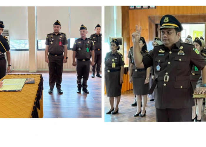 Kajari Tanggamus Lantik Kasi Pidsus dan Kacabjari, Tekankan Profesionalisme dan Integritas