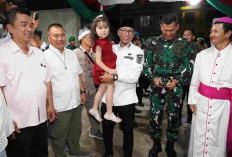 Gubernur Lampung Bersama Forkopimda Tinjau Pelaksanaan Ibadah Misa Malam Natal