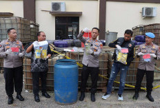 Kembali Bongkar BBM Ilegal, Polres Pringsewu Gerebek Tiga Lokasi Penampungan