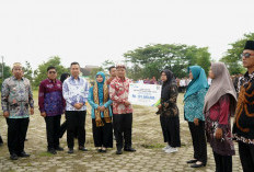 Perdana, Bupati Pringsewu Sampaikan Amanat Berbahasa Lampung di Apel Hari Desa Nasional