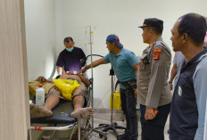 Pedagang Bawang  di Pasar Sarinongko Pringsewu Luka Serius Usai Ditusuk OTK