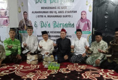 Warga Desa Sadar Sriwijaya mendoakan kesembuhan Bos HS dan Yakziah Wafatnya, Almh.Hj. Anis Syarifah