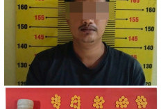 Warung Kelontongan Cuma Kedok, Polisi Tangkap Pria Yang Jual 93 Pil Heximer di Pringsewu