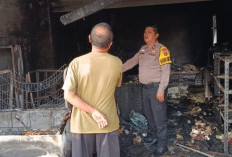 Toko Sembako di Pulau Panggung Terbakar, Kerugian Ditaksir Rp500 Juta
