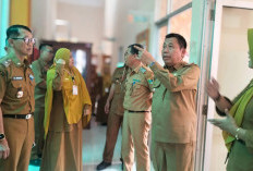 Sekda Tanggamus Turun ke Sumberejo, Evaluasi Sekolah, Puskesmas hingga Koperasi