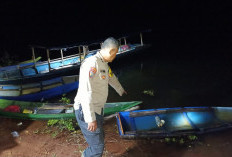 Perahu Terbalik, Petani Asal Air Naningan Tenggelam di Waduk Batu Tegi