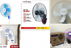 Rekomendasi Kipas Angin Dinding Watt Rendah Harga Rp100 Ribuan