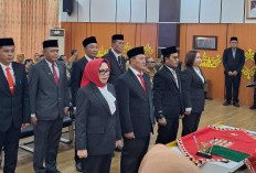 Wabup Tanggamus Lantik Kepala BKAD, Tiga Kabag di Sekretariat DPRD dan Dua Kabid