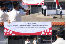 Peringati Hari Lahir Pancasila, Lapas Kotaagung Perkuat Semangat Kebangsaan dan Persatuan