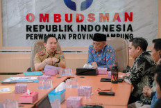 Sekdaprov Marindo Kurniawan Kunjungi Ombudsman RI Perwakilan Lampung