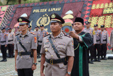 Kapolres Tanggamus Pimpin Sertijab Kapolsek Pulau Panggung 