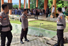 Pilkakon PAW Lima Pekon Pringsewu Dikawal Ketat Polisi