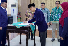 Bupati Pringsewu Lantik Tujuh Pejabat, Tekankan Integritas dan Pelayanan Publik