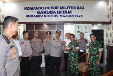 HUT ke-81 TNI, Polres Tanggamus Perkuat Soliditas dengan Kodim 0424