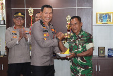 HUT ke-81 TNI, Polres Pringsewu dan Kodim 0424 Perkuat Soliditas