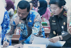 Bupati Pringsewu dan Kajari Pringsewu Teken MoU Optimalisasi Restorative Justice
