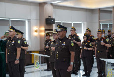 Kajati Lampung Lantik Tiga Kajari Baru Tekankan Profesionalisme dan Integritas