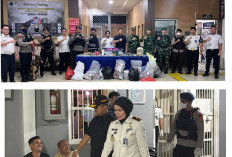Razia Gabungan di Lapas Bandar Lampung, Narkoba dan Ponsel Nihil