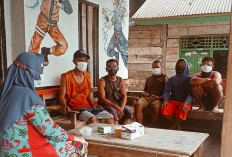 Dampak Abu Vulkanik GAK Meluas Kecamatan Kotagung dan Gisting Terdampak