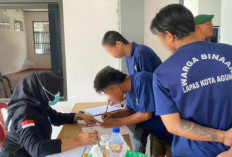 Lapas Kotaagung Razia dan Tes Urine Serentak, Pastikan Bebas Narkoba dan HP Ilegal