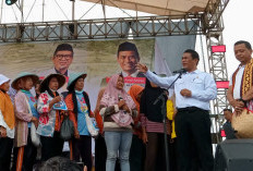 Mentan Amran Hadiri Pesta Rakyat Petani di Pringsewu, Soroti Irigasi dan Harga Singkong
