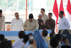 Presiden Prabowo Resmikan Lima Bendungan Nasional, Meninting dan Keureuto Garapan Hutama Karya