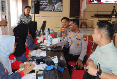 Sambut Hari Bhayangkara ke-80, Polres Tanggamus Gelar Donor Darah 
