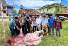 Iduladha Satukan Wartawan dan LSM di Lamtim, Semangat Berbagi di Tengah Kebersamaan