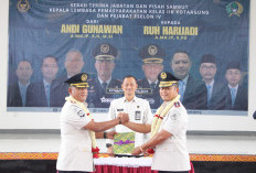 Kalapas Kotaagung Resmi Berganti,  Ruh Harijadi Gantikan Andi Gunawan 