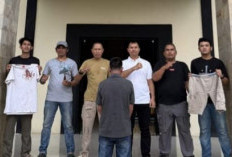 Pelaku Tikam Kakak Kandung Pakai Pisau Garpu Dibekuk Polsek Kotaagung 