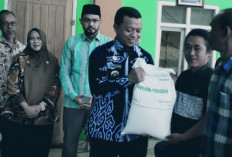 Bupati Pringsewu Salurkan 11,5 Ton Beras, Ratusan Warga Fajarmulia Terima Bantuan Pangan