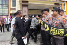 Polres Pringsewu Gelar Latihan Sispamkota, Tingkatkan Kesiapsiagaan Hadapi Gangguan Kamtibmas