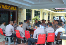 Kapolres Tanggamus Minta Personel Siaga Bencana dan Logistik Didata Menyeluruh