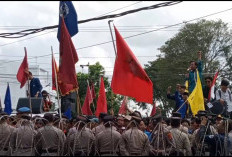 Ratusan Mahasiswa Lampung Geruduk Kantor Gubernur, Suarakan Tolak MBG Hingga KDMP 
