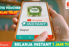 Shopee Hadirkan Belanja Instant 1 Jam Tiba, Belanja Sat Set dengan Diskon hingga 50%