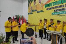 Sempat Tertunda, Musda VI Partai Golkar Tanggamus Akhirnya Terlaksana di Hotel Royal Gisting 