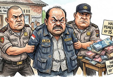 Diduga Peras Pengusaha Rp15 Juta, Oknum Ketua LSM di Lampung Timur Ditangkap Polisi