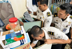 Razia Mendadak Lapas Kotaagung, Seluruh Warga Binaan Blok B Negatif Narkoba