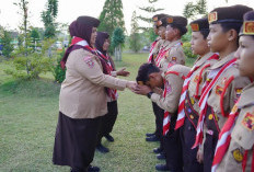 Wabup Pringsewu Lepas Keberangkatan Kontingen Jambore Nasional XII 