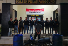 Polisi Ungkap Pencurian Drum Penyaring Sampah di Bendungan Batu Tegi