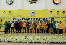 Musda XI Golkar Lambar Dibuka, Bupati Parosil Tekankan Soliditas dan Kepemimpinan Visioner