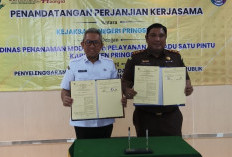 DPMPTSP dan Kejari Pringsewu Tandatangani PKS Tentang Penyelenggaraan MPP