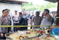 Polisi Bongkar Penimbunan BBM Ilegal di Pesawaran, 203 Ton Solar Diamankan