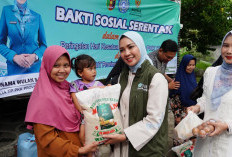 Baksos Ramadan, TP PKK Provinsi Lampung Bagikan Ratusan Paket Sembako